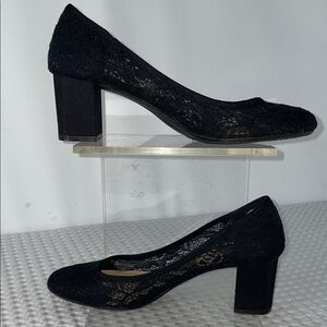 CHINESE LAUNDRY FLORAL LACE DRESS PUMPS FTL-12-195